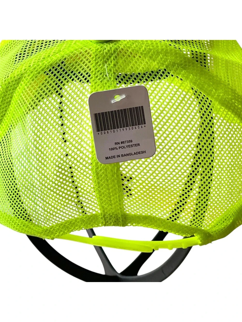 7-11  Slurpee Trucker Hat Foam Front Neon Green Snapback NWT